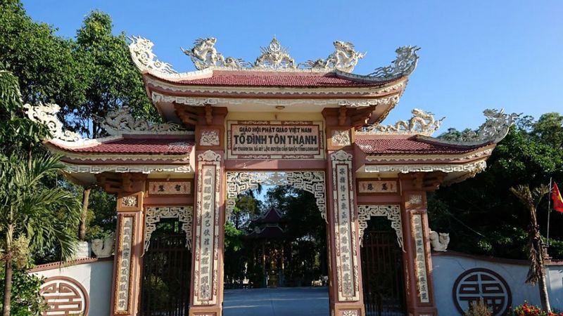 Chùa Tôn Thạnh cổ kính có tuổi đời lâu nhất