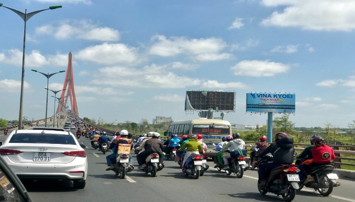 Tuyến đường từ Vĩnh Long đến Rạch Giá dài khoảng 120-150km