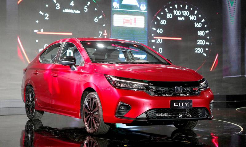 Dòng xe thuê tự lái phổ biến trong đó có Honda City