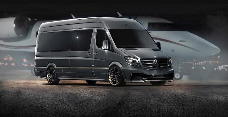 Xe 16 chỗ của Mercedes Sprinter sang trọng
