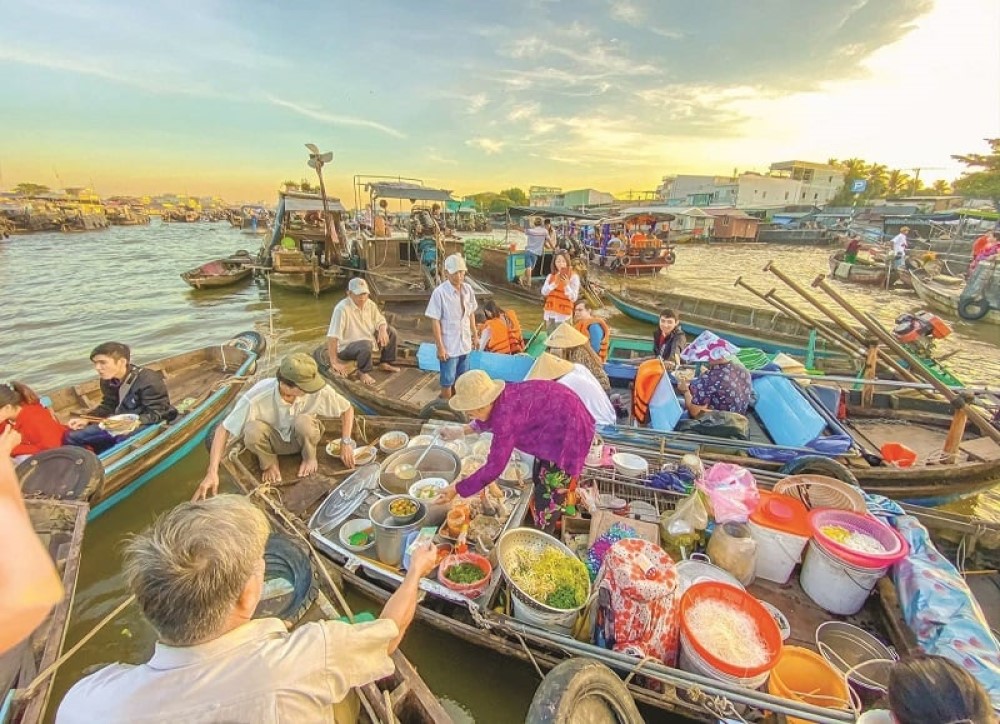 Chợ nổi Cái Răng - Những điểm check in ở Cần Thơ