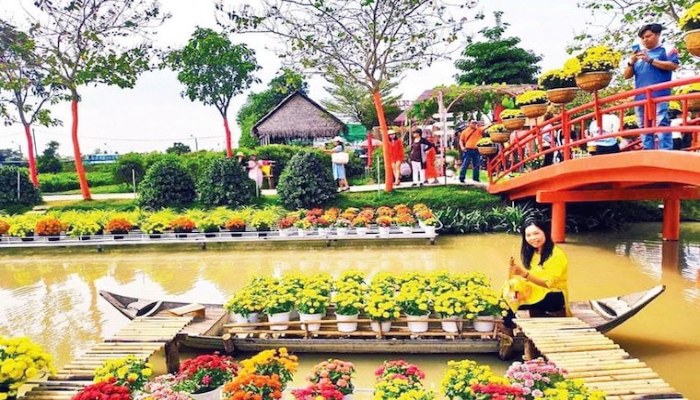 Công viên Sa Đéc là nơi lý tưởng để thư giãn và tận hưởng không gian xanh mát