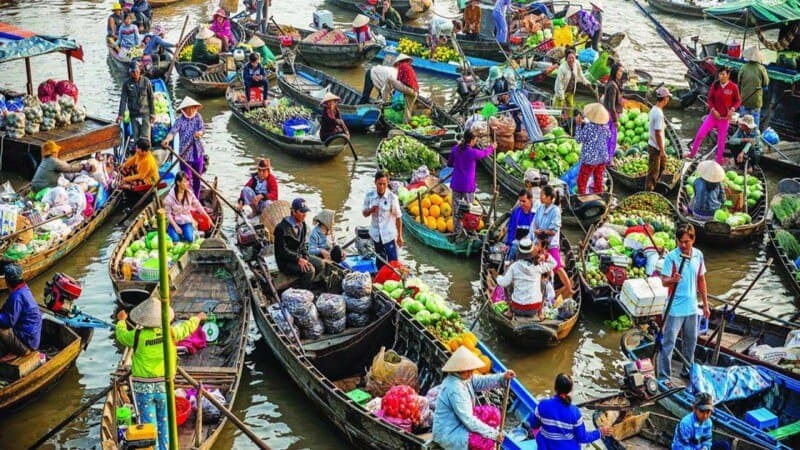 Chợ nổi Cái Bè - Kinh nghiệm du lịch chợ nổi Cái Bè từ A - Z